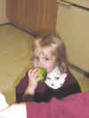 LIza Eating Daddy's Apple.jpg (27947 bytes)