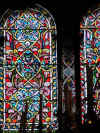 Stained Glass in Great Hall @ Newschwanstein.jpg (58653 bytes)